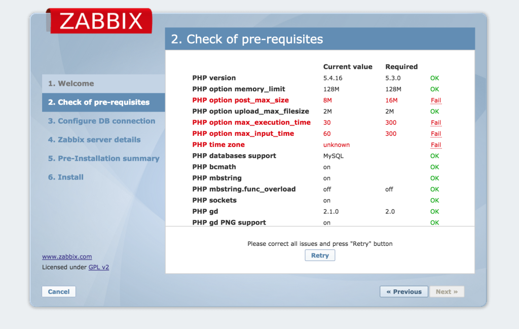 Zabbix сервер не запущен информация может быть неактуальной centos